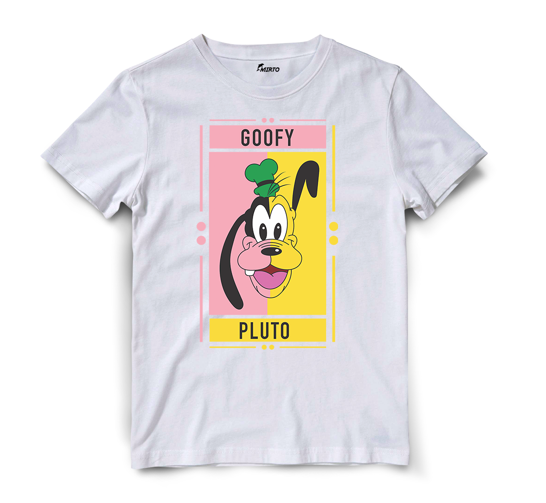 Playera Duo Cartoons Goofy - Pluto