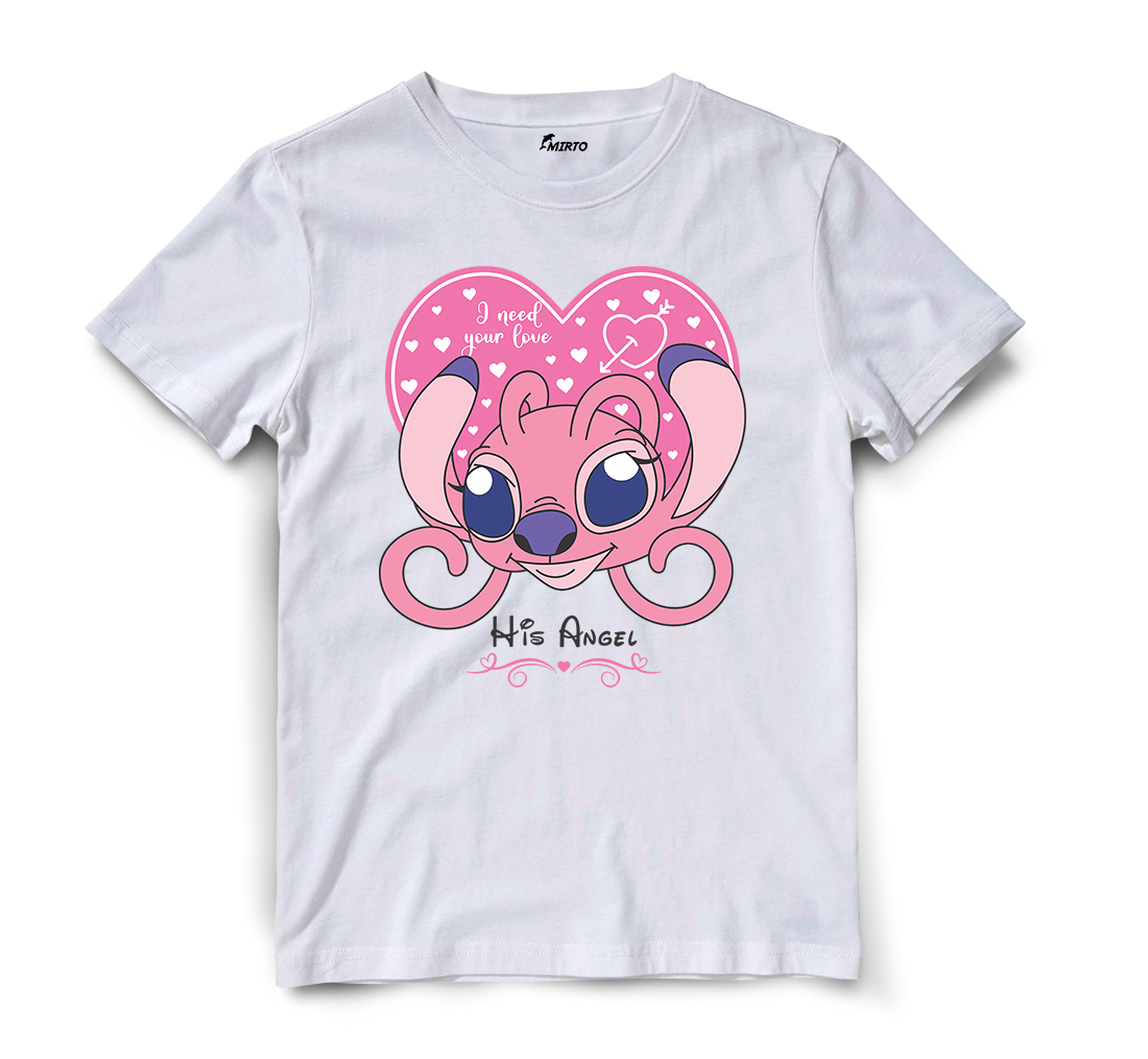 Playera Stitch 626 y Angel 624 San Valentin mod 4