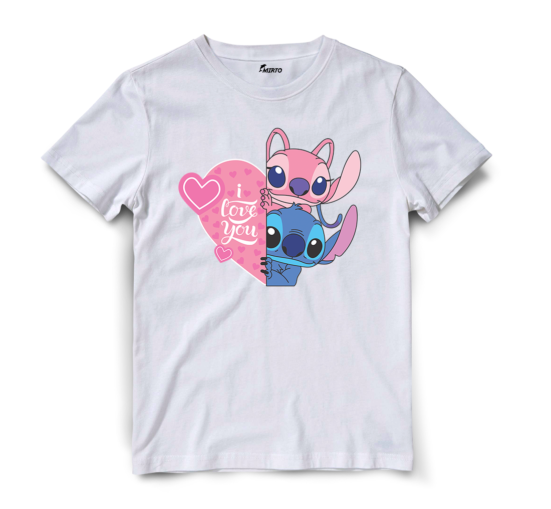 Playera Stitch 626 y Angel 624 San Valentin mod 5