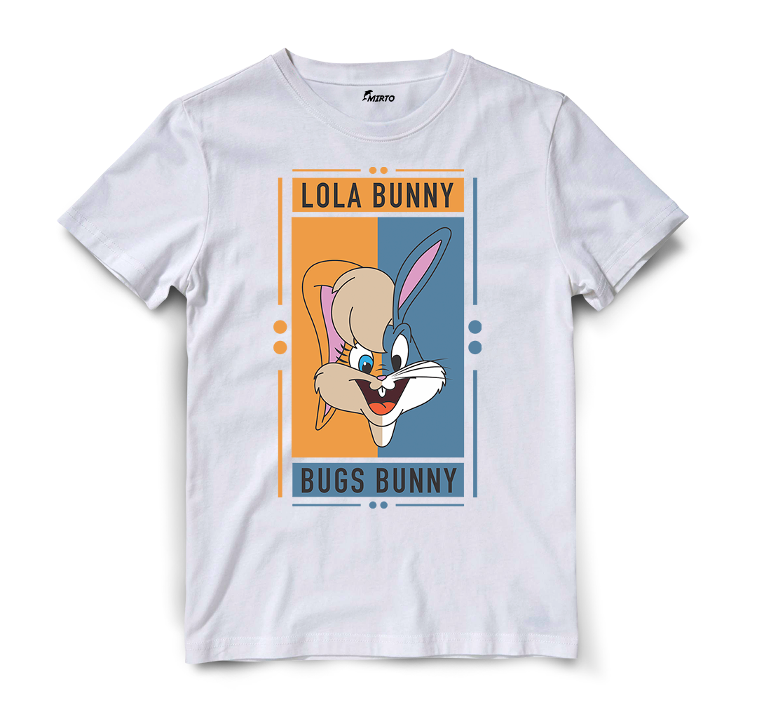 Playera Duo Cartoons Lola Bunny - Bugs Bunny