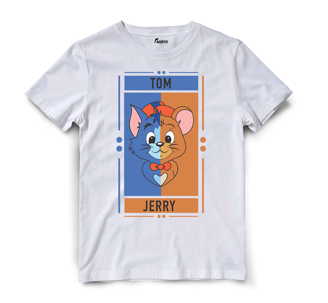 Playera Duo Cartoons Tom - Jerry