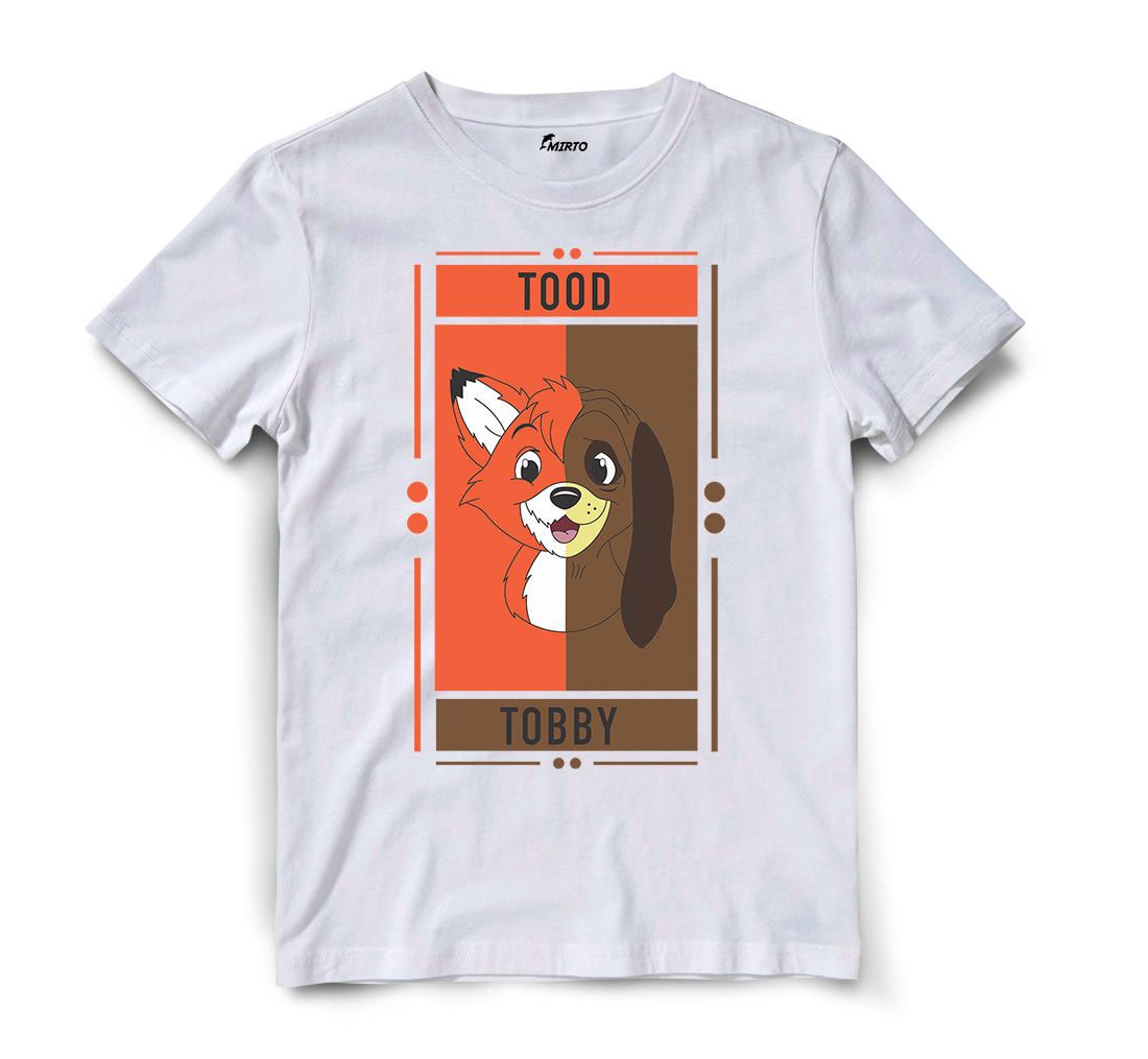 Playera Duo Cartoons Tood - Tobby