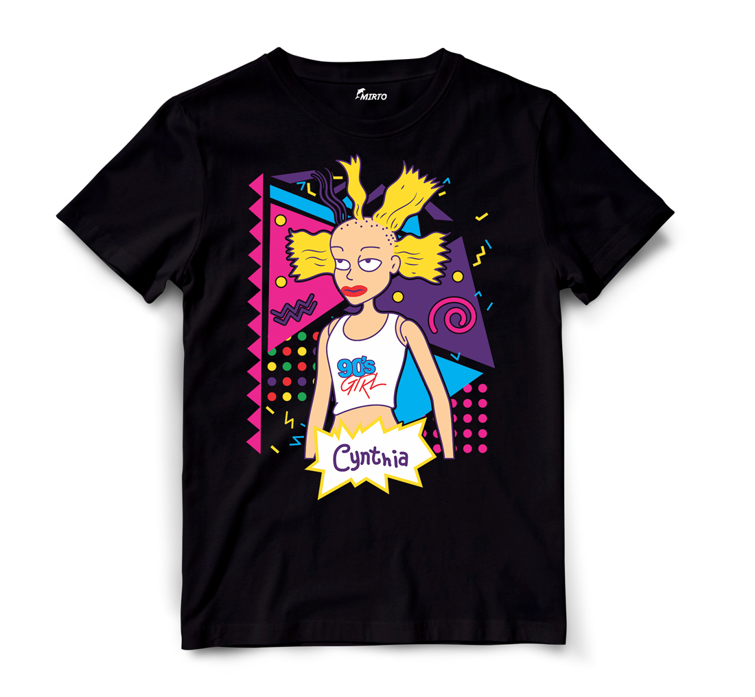 Playera 90s Rugrats Muñeca Cynthia