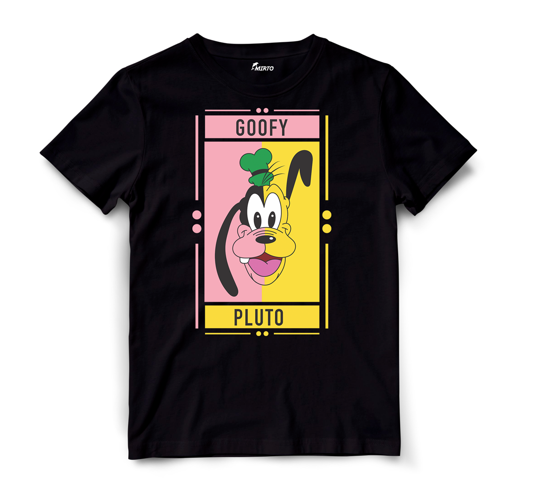 Playera Duo Cartoons Goofy - Pluto