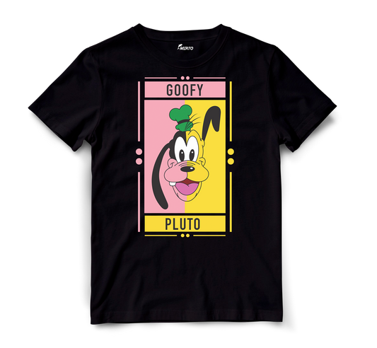 Playera Duo Cartoons Goofy - Pluto