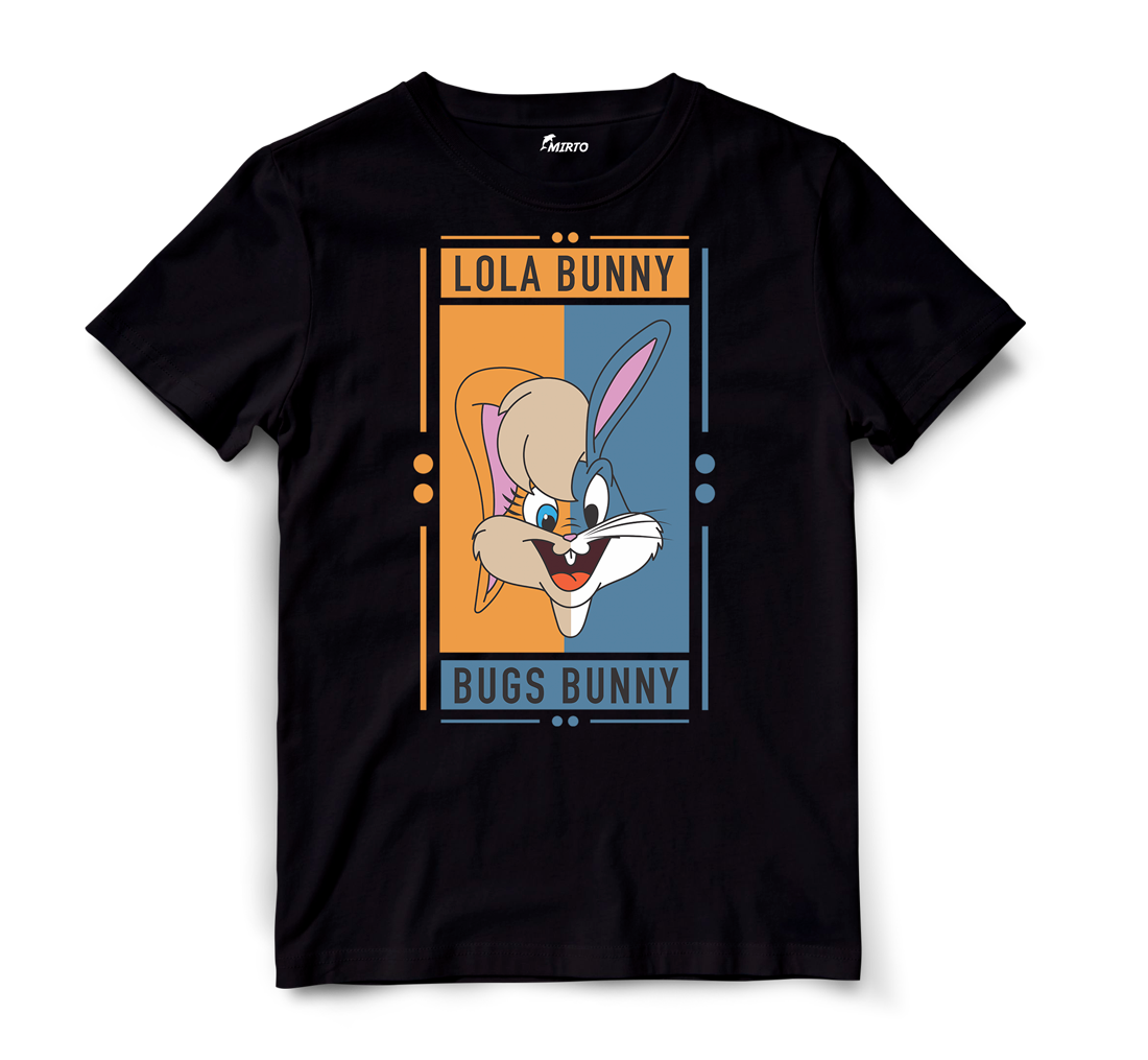 Playera Duo Cartoons Lola Bunny - Bugs Bunny