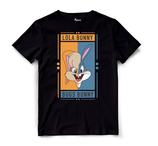 Playera Duo Cartoons Lola Bunny - Bugs Bunny