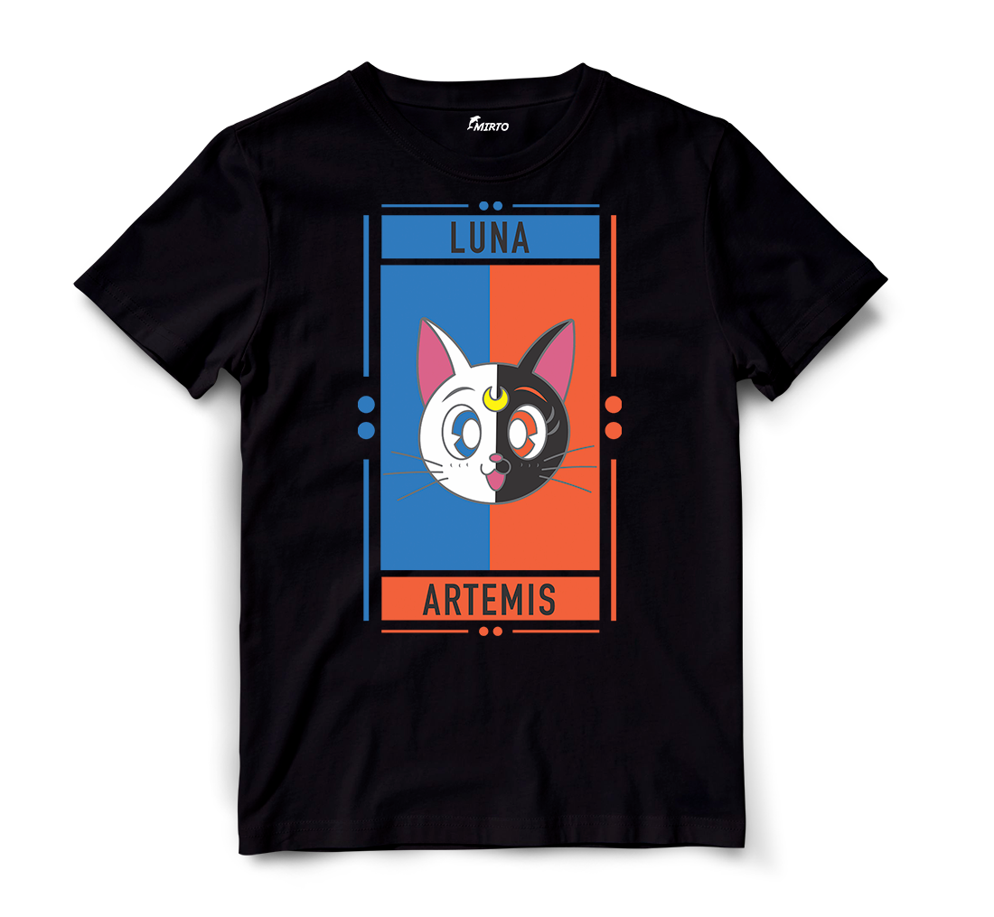 Playera Duo Cartoons Luna - Artemis