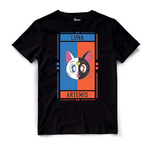 Playera Duo Cartoons Luna - Artemis