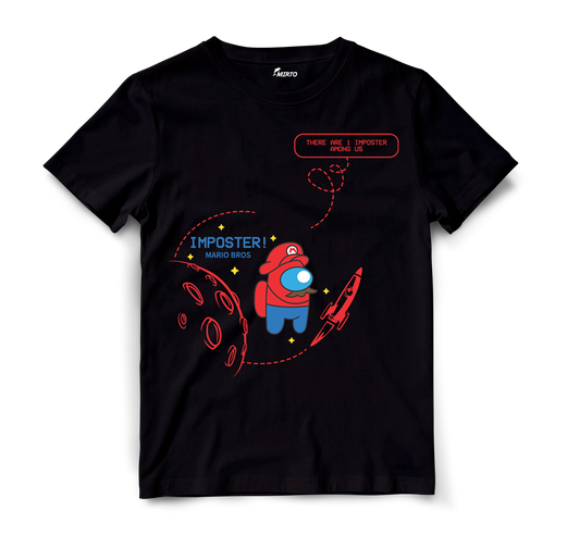 Playera Personaje Among Us - Mario Bros