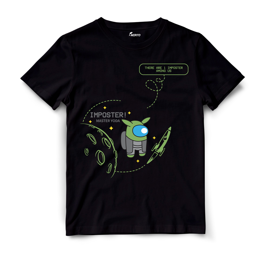 Playera Personaje Among Us - Maestro Yoda