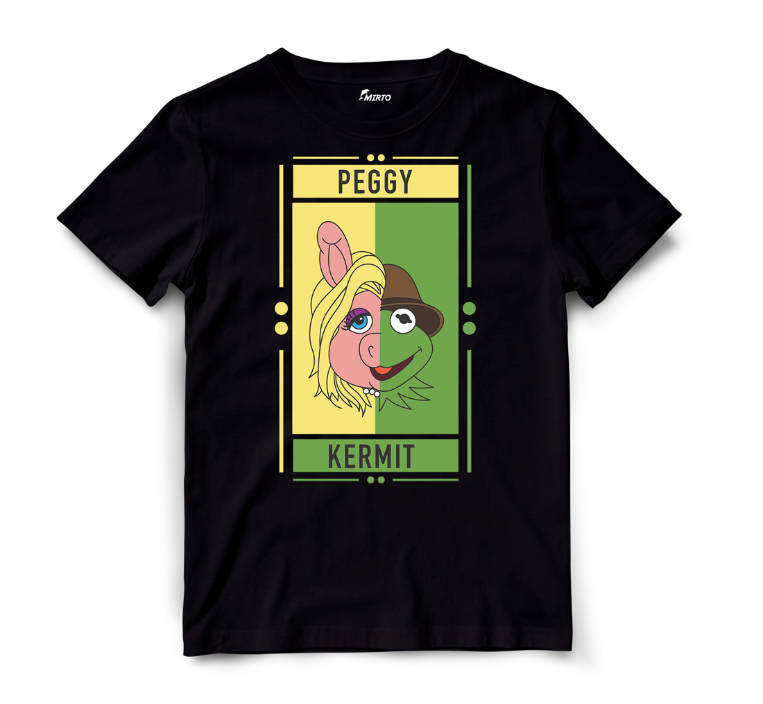 Playera Duo Cartoons Peggy - Kermit