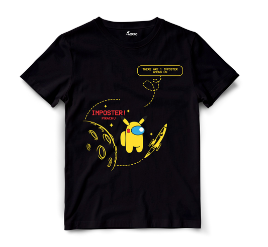 Playera Personaje Among Us - Pikachu