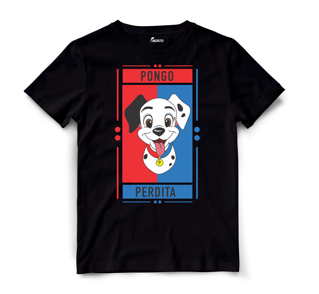 Playera Duo Cartoons Pongo - Perdita