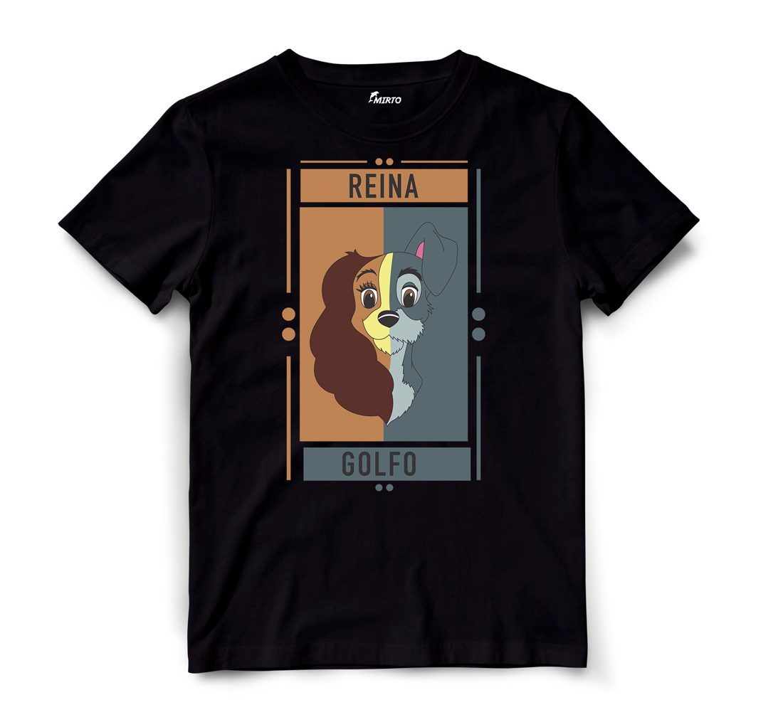 Playera Duo Cartoons Reina - Golfo