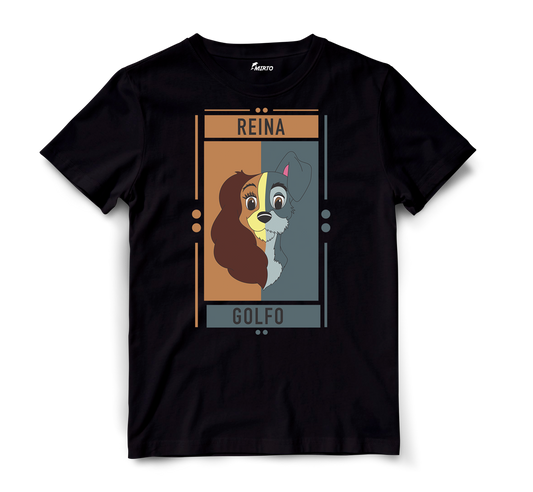 Playera Duo Cartoons Reina - Golfo