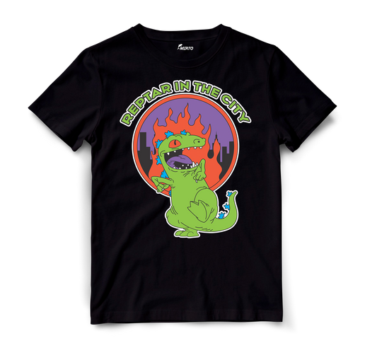 Playera Rugrats T Rex Reptar mod 2