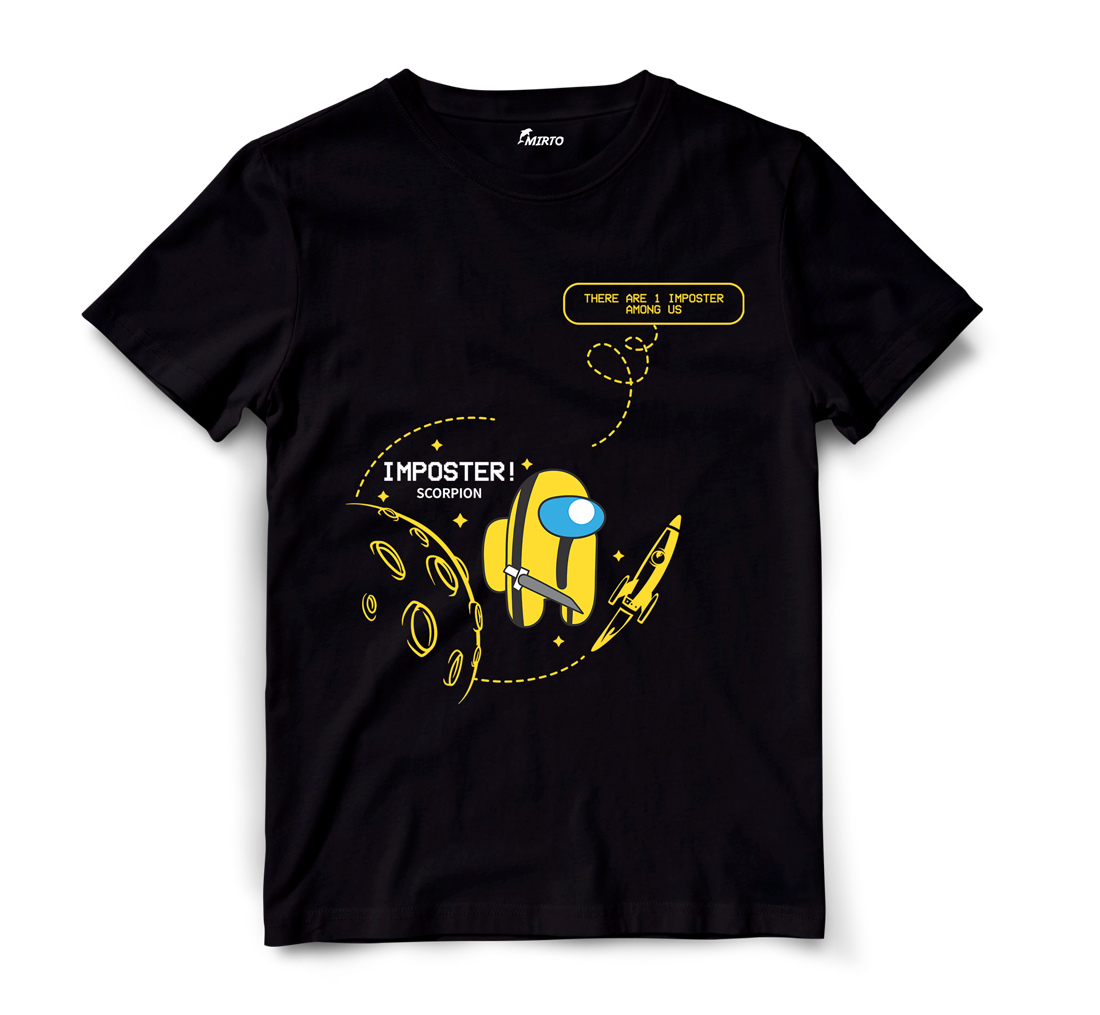 Playera Personaje Among Us - Scorpion