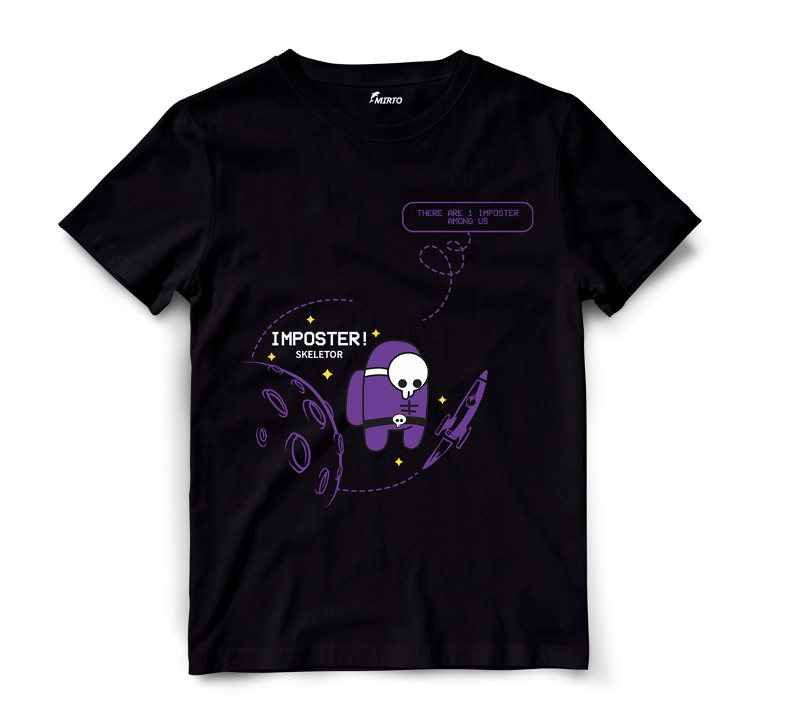 Playera Personaje Among Us - Skeletor