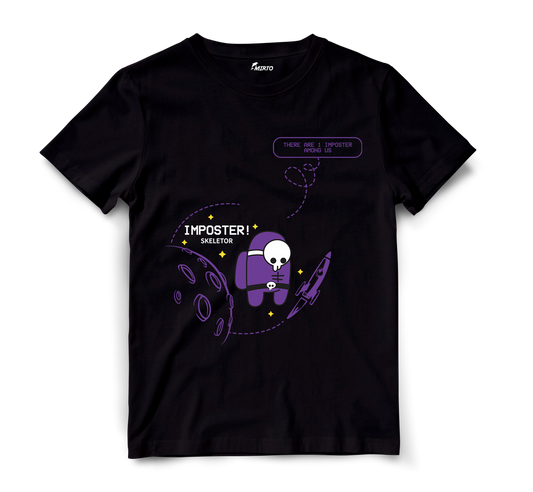 Playera Personaje Among Us - Skeletor