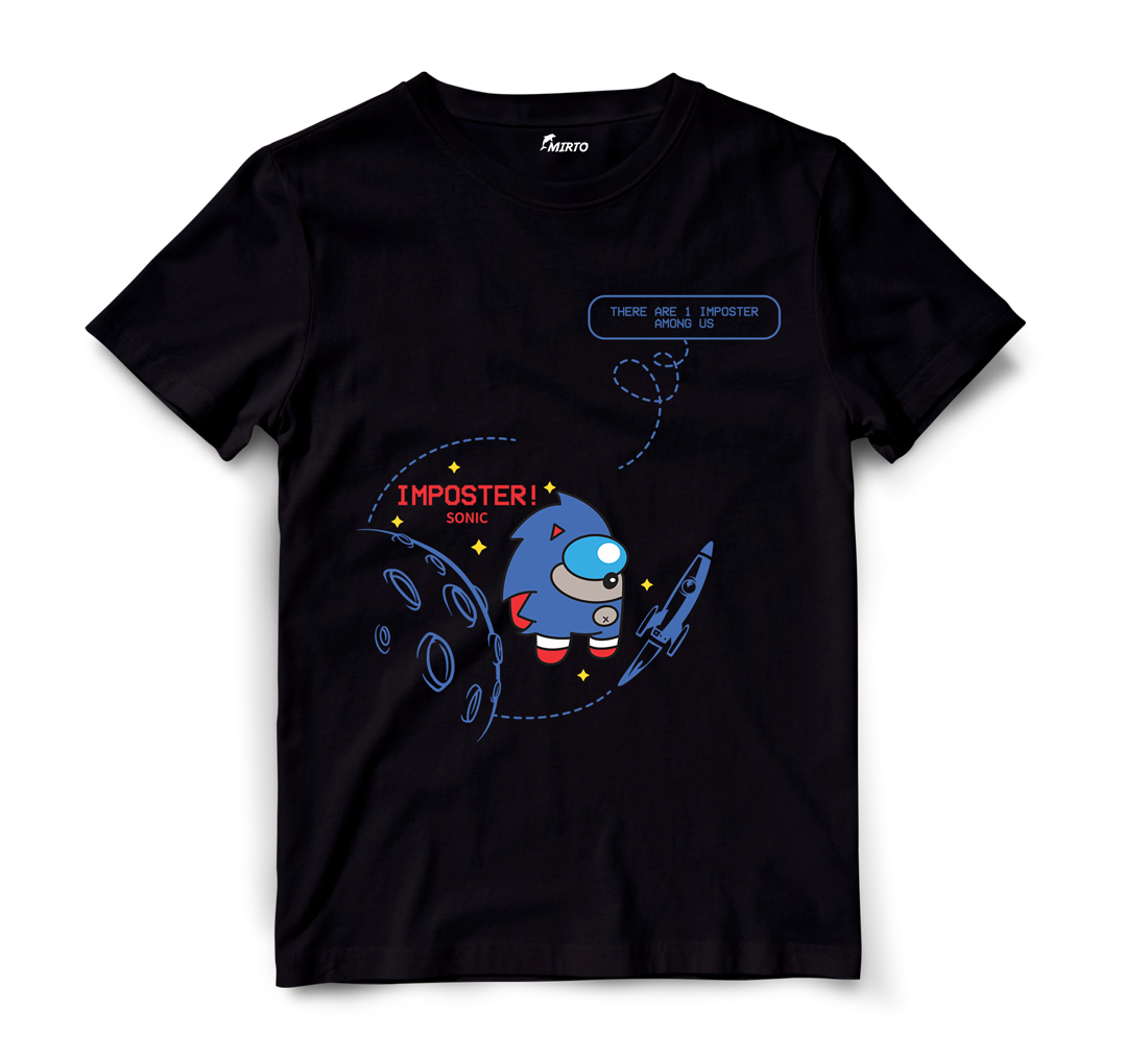 Playera Personaje Among Us - Sonic