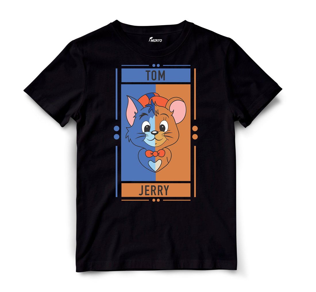 Playera Duo Cartoons Tom - Jerry