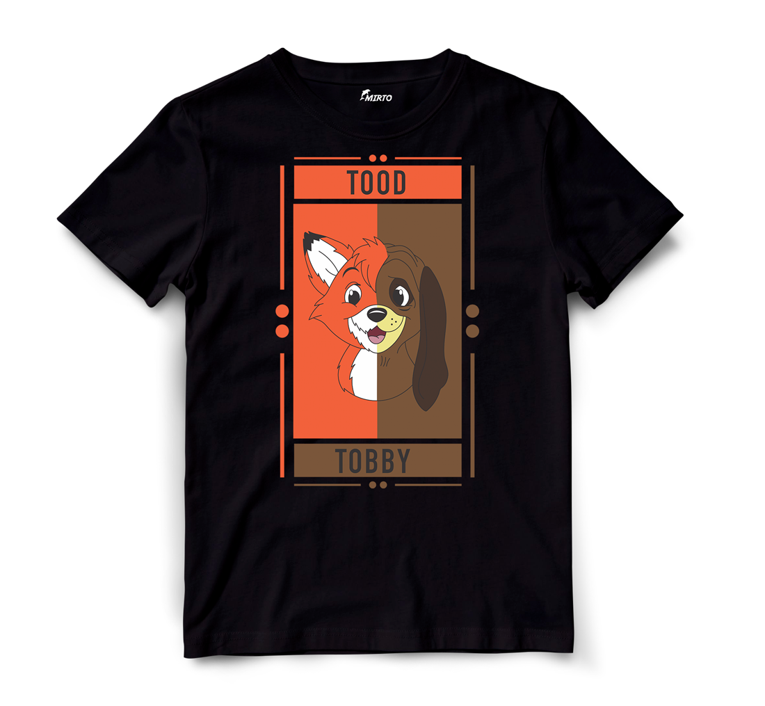 Playera Duo Cartoons Tood - Tobby