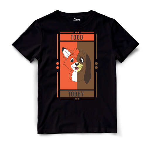 Playera Duo Cartoons Tood - Tobby