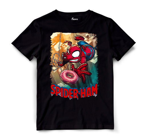 Playera Superhéroe Marvel Spider-Ham mod 1