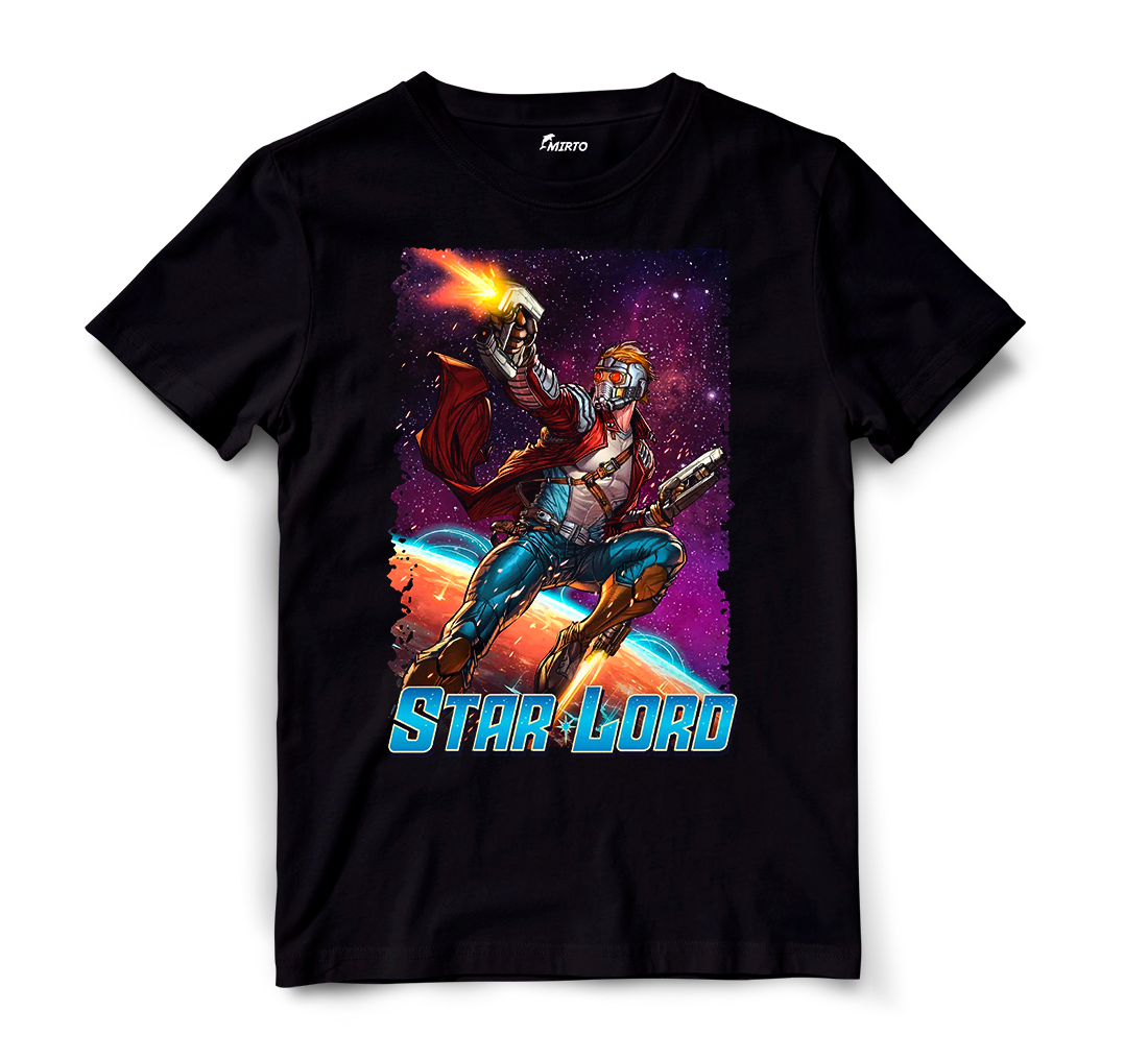 Playera Superhéroe Marvel Star Lord mod 1