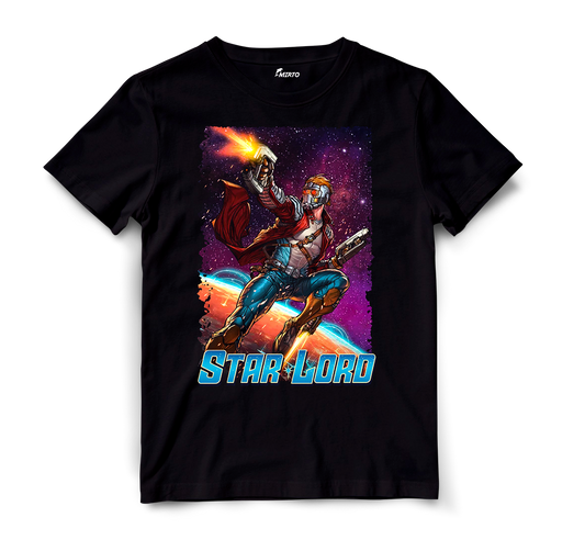 Playera Superhéroe Marvel Star Lord mod 1