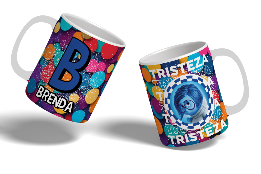 Taza Intensamente Abecedario - Tristeza