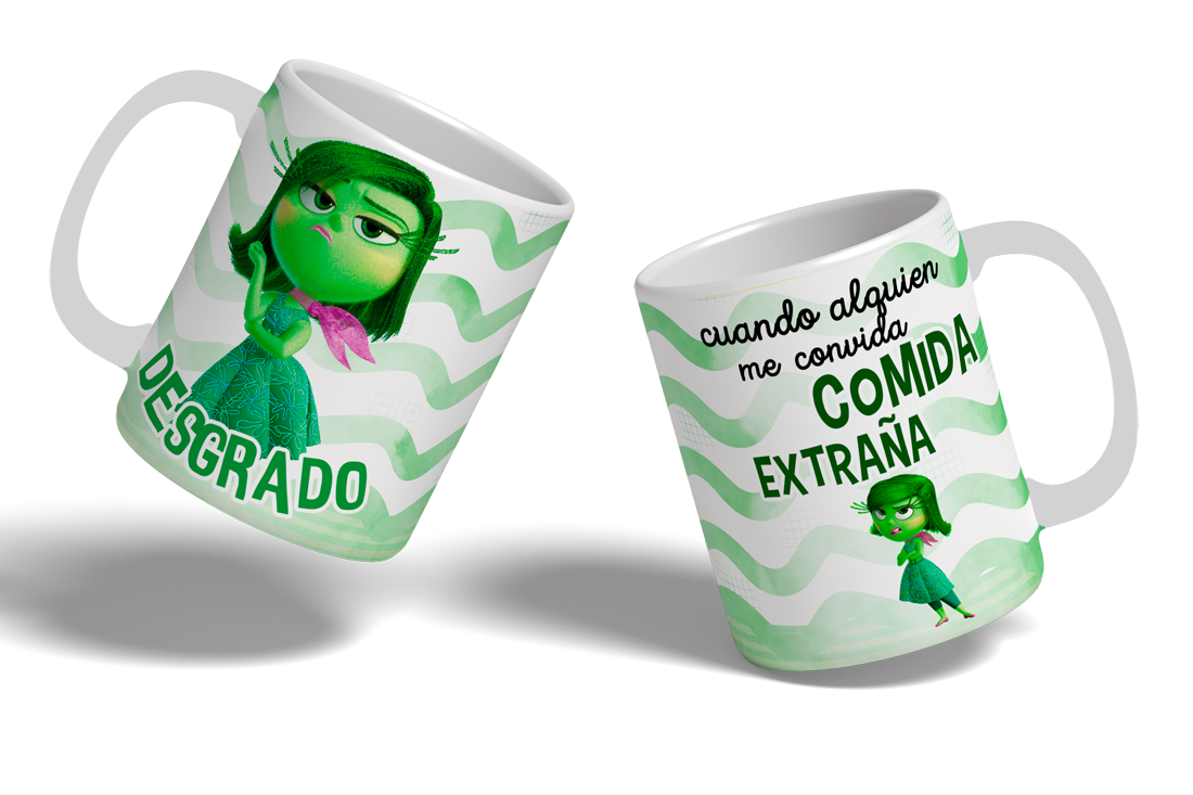 Taza Intensamente Ondas - Desagrado