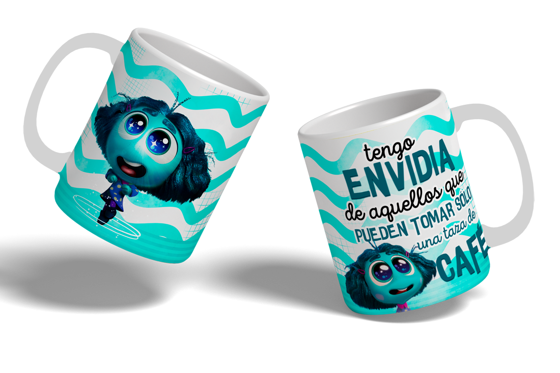 Taza Intensamente Ondas - Envidia