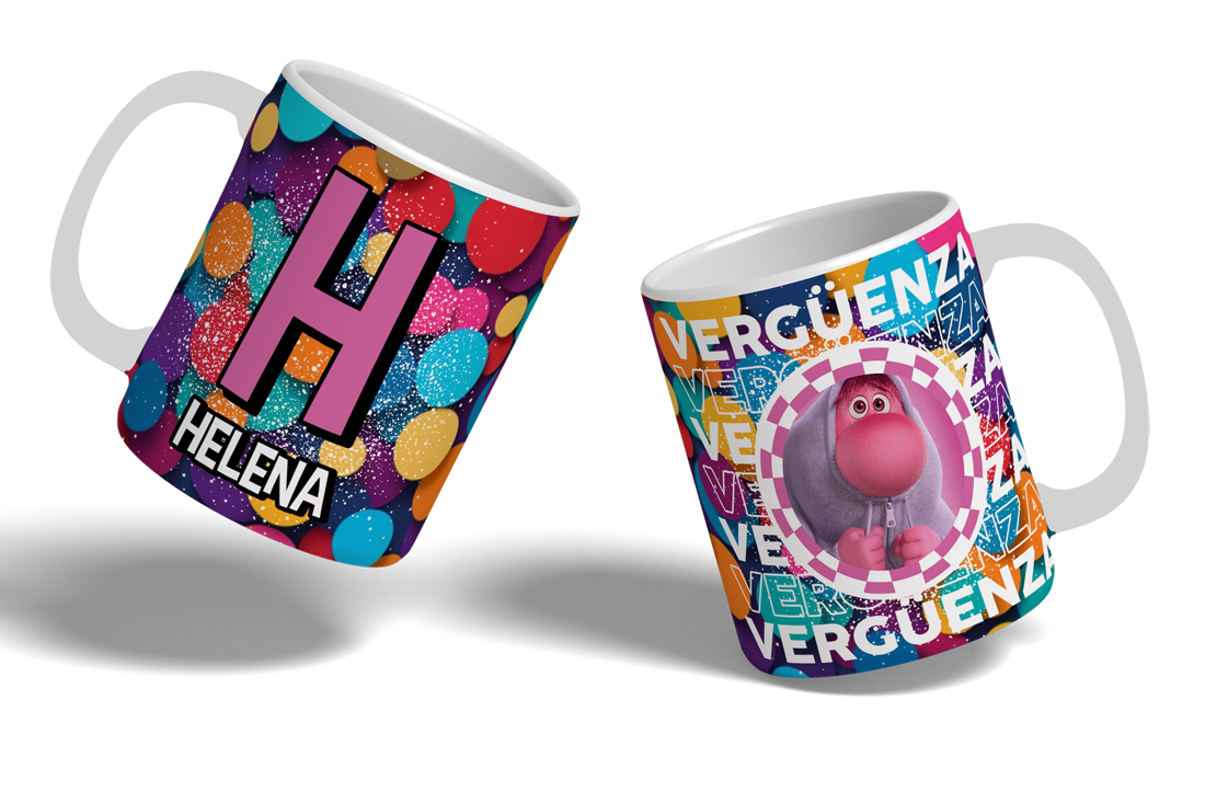 Taza Intensamente Abecedario - Vergüenza