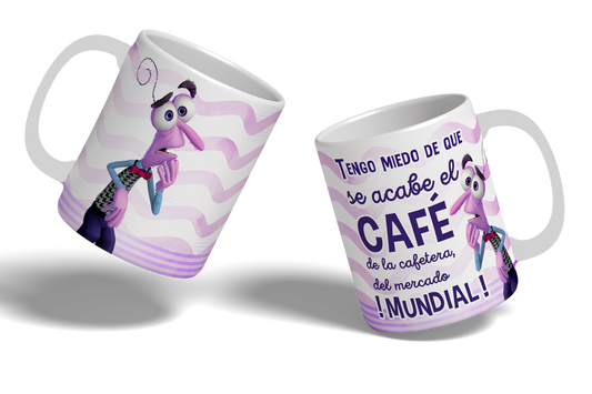 Taza Intensamente Ondas - Temor