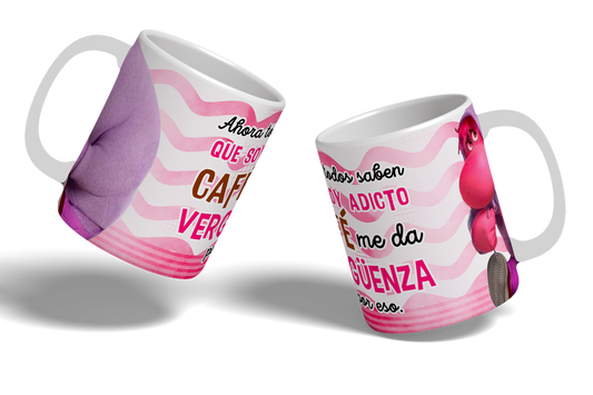 Taza Intensamente Ondas - Vergüenza