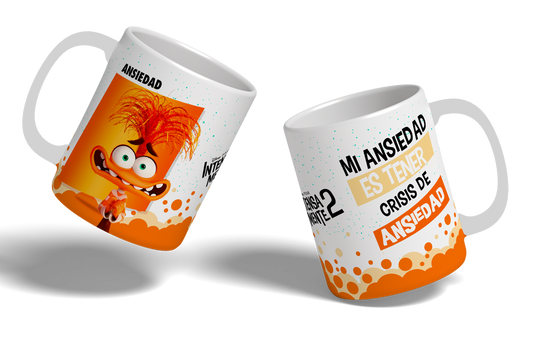 Taza Intensamente Cafe - Ansiedad