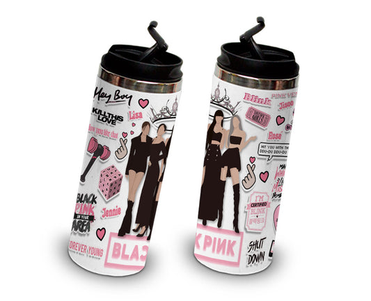 Termo 450ml Kpop Blackpink Collage