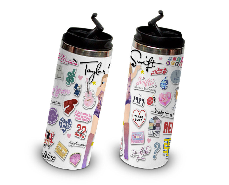 Termo 450ml Taylor Swift Collage