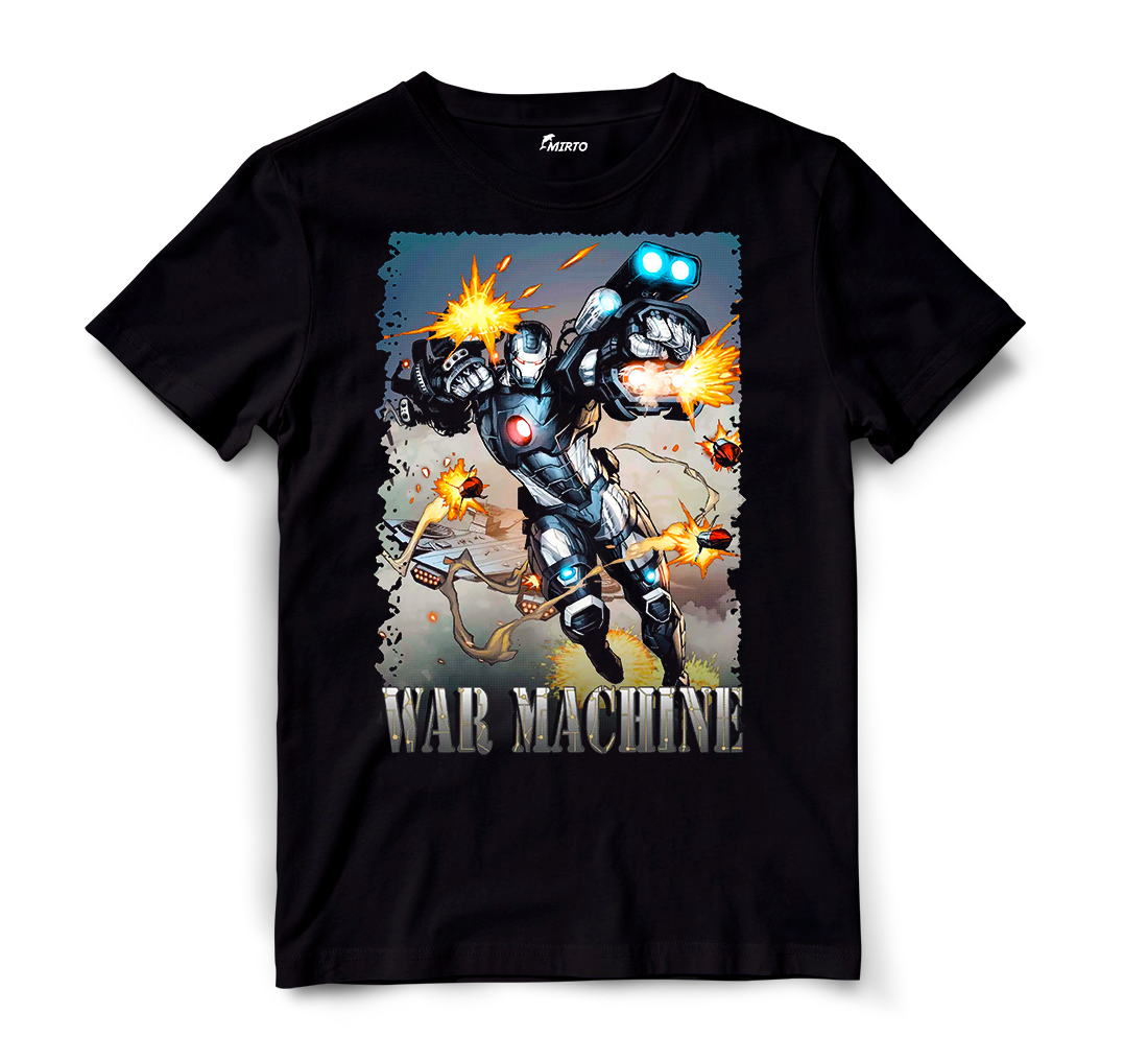 Playera Superhéroe Marvel War Machine mod 1