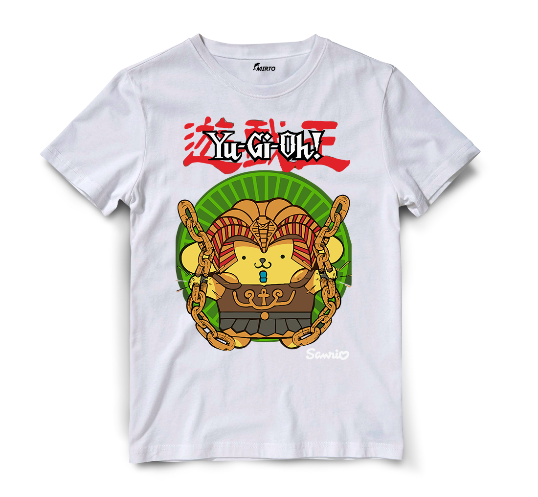 Playera Sanrio Yu-gi-Oh Pompompurin Exodia, el Prohibido