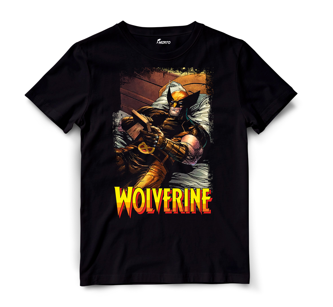 Playera Superhéroe Marvel Wolverine Logan mod 1