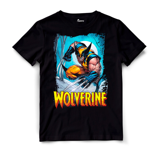 Playera Superhéroe Marvel Wolverine Logan mod 2