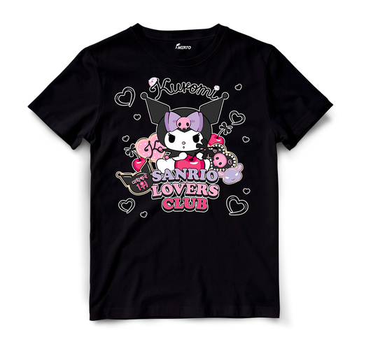 Playera Sanrio Kuromi Lovers Club